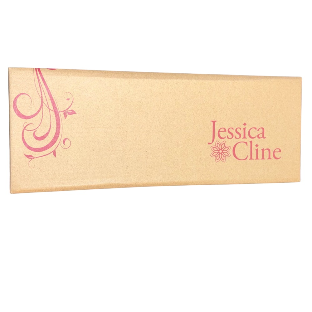 NIB | Jessica Cline Bianca Ivory Slide Sandals | Size 10M - Picture 7 of 10